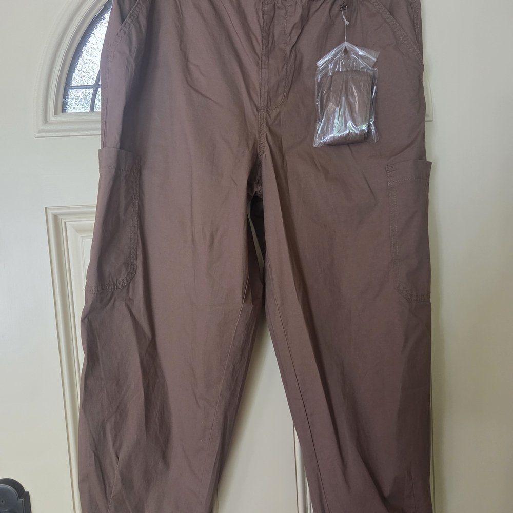 Chico's Men's Cargo Pants in Chocolate Brown